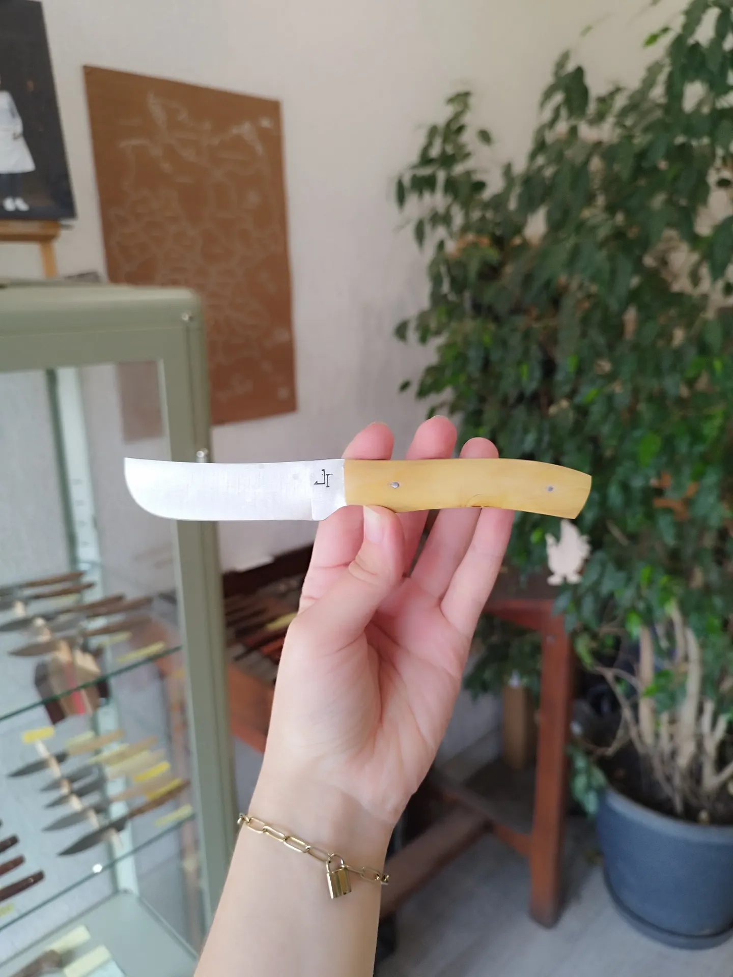 Couteau à beurre en buis