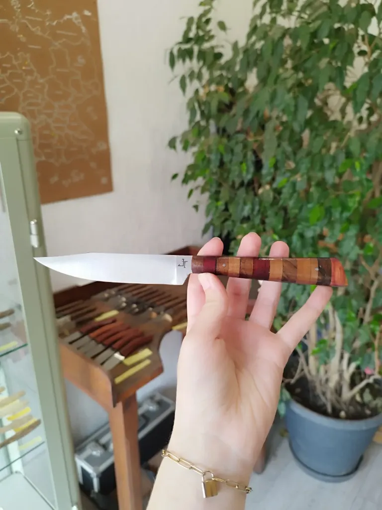Couteau de table en multi matériaux