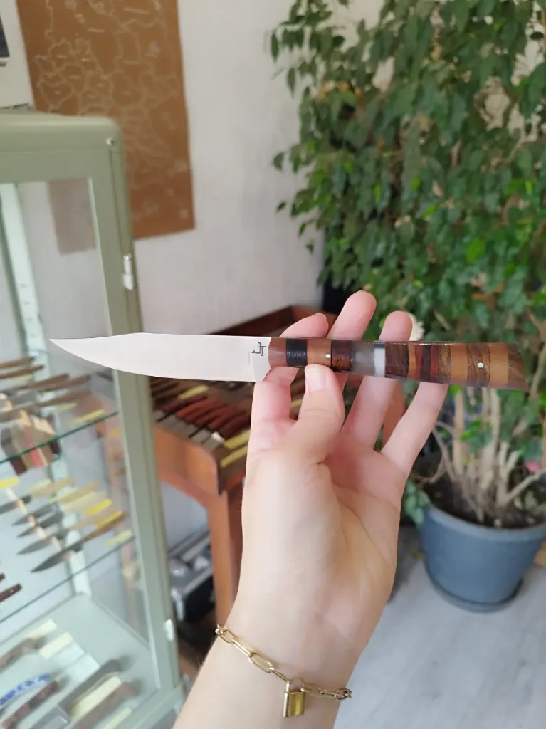 Couteau de table en multi matériaux