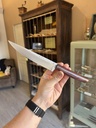 Couteau de cuisine taille moyenne en bois de violette