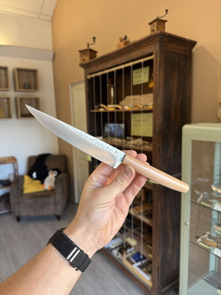 Couteau de cuisine taille moyen en Pommier Normand