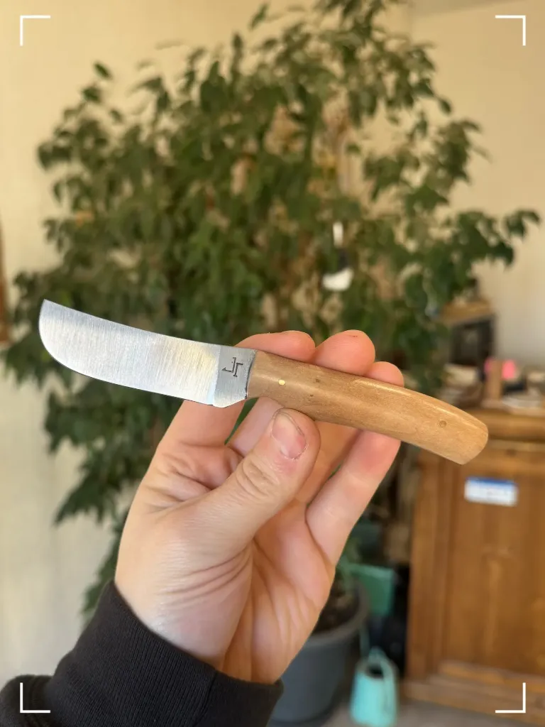 Couteau à beurre en pommier Normand